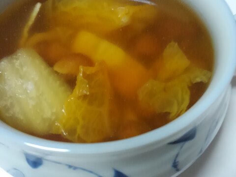 なめこ茸と白菜のコンソメスープ